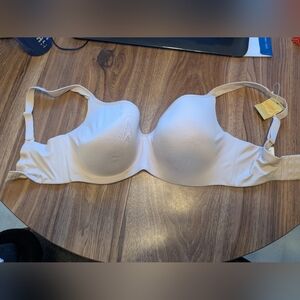 Delimira Seamless Underwire Bra Size 34H, Beige, Balcony Cups
